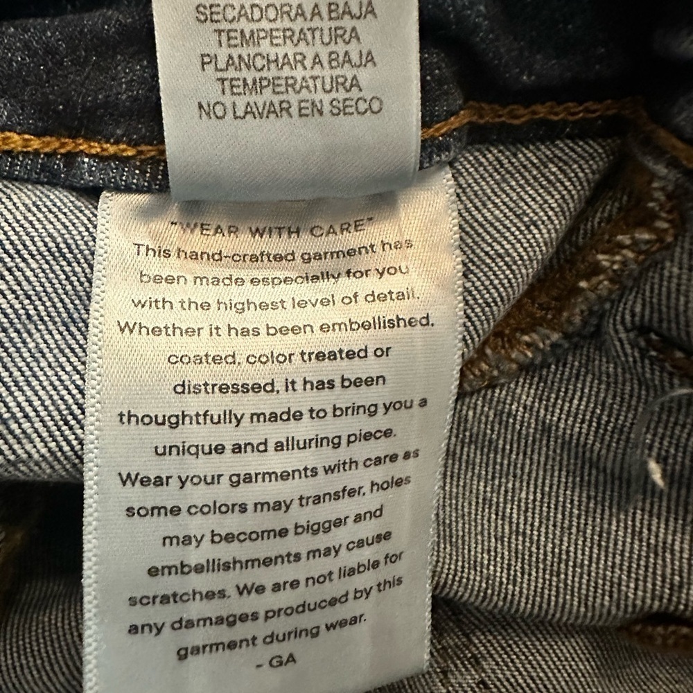 Good American Power Stretch Straight Leg Size Medium NWT 27” Inseam - Picture 8 of 9